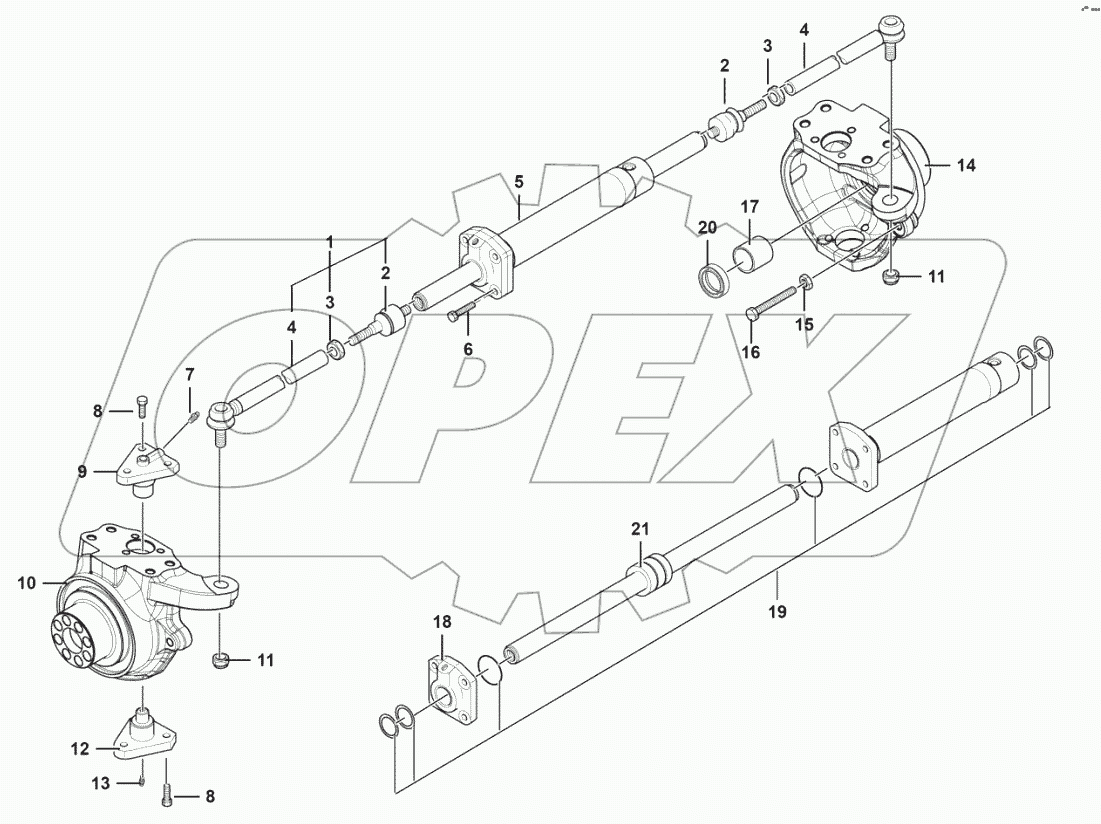  Steering cylinder