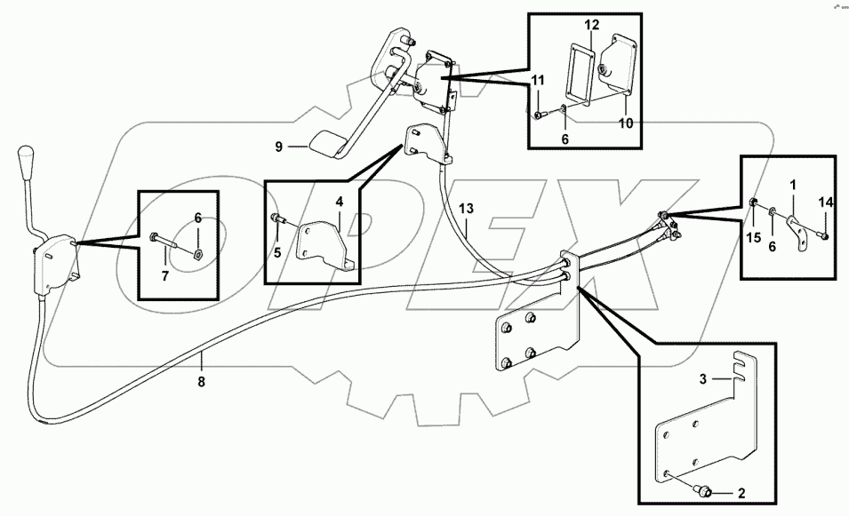  Accelerator pedal system