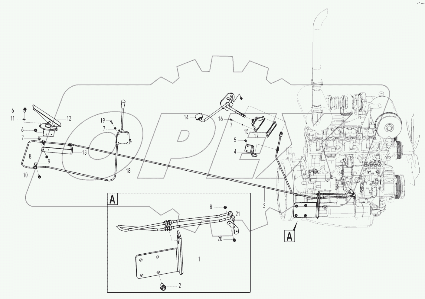  Governor control assembly
