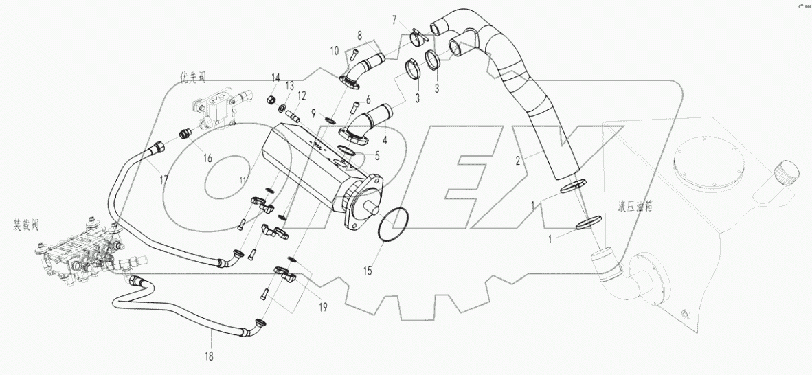  Working pump assembly
