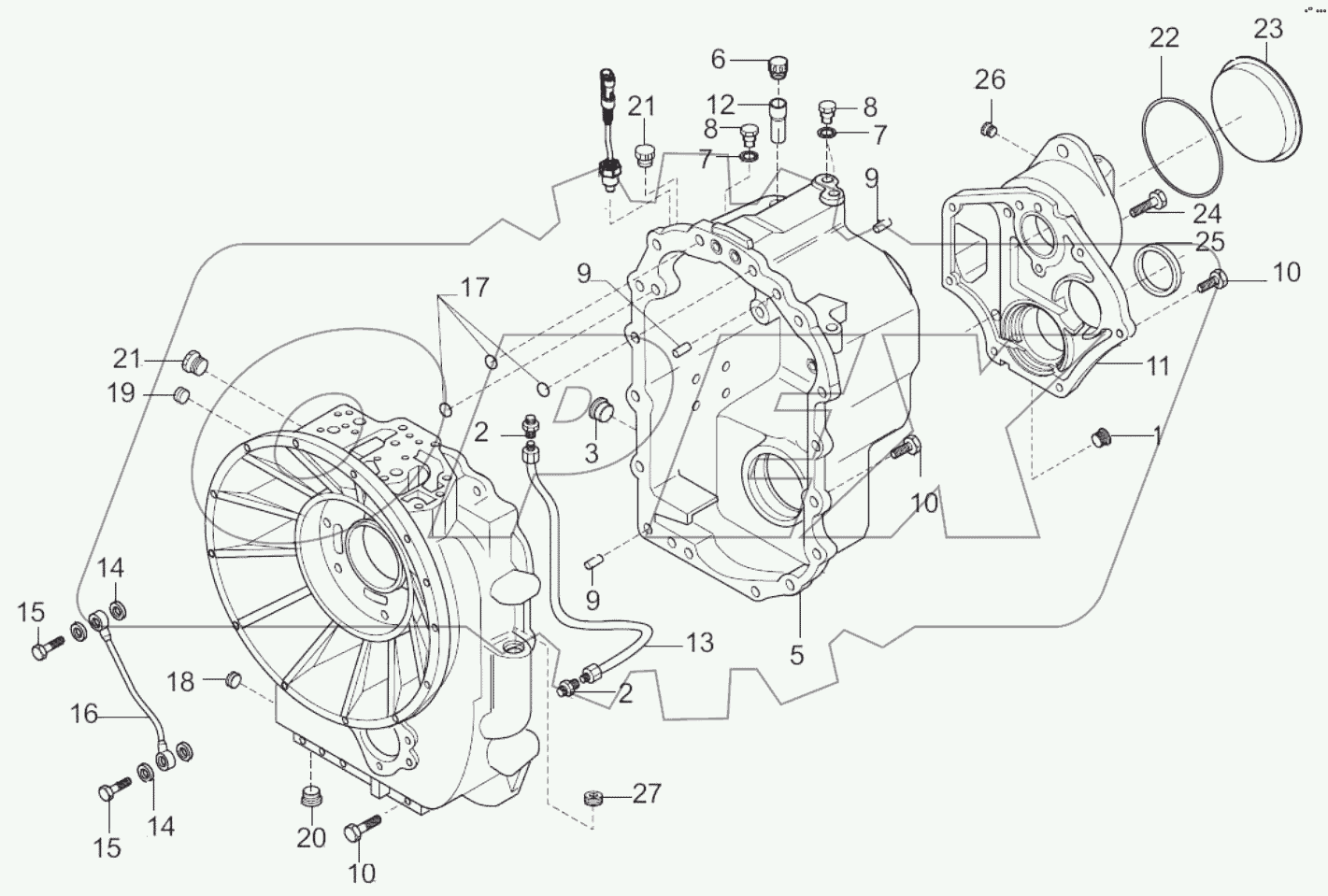  Transmission housing