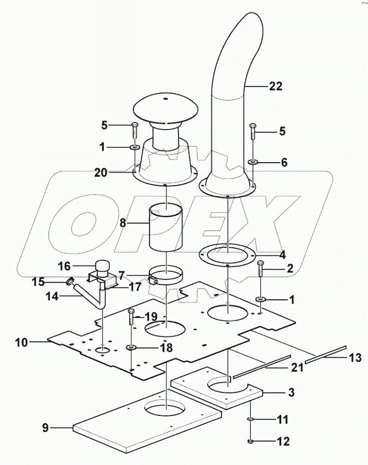  Cover plate assembly