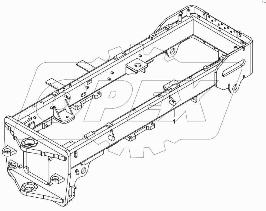  Rear frame system