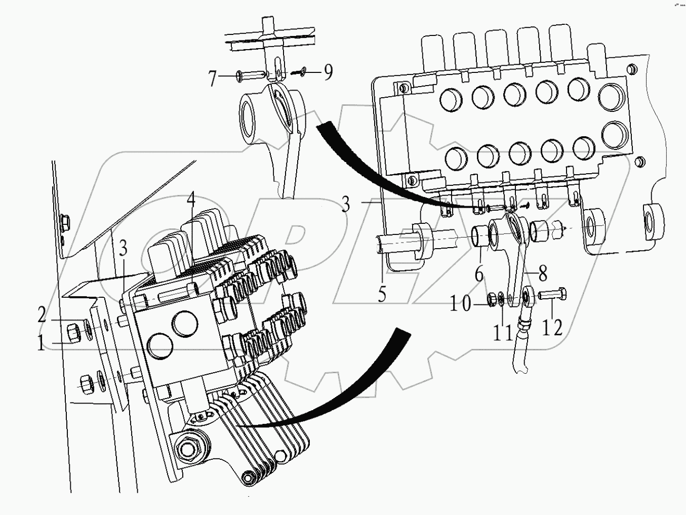  Valve mounting assembly