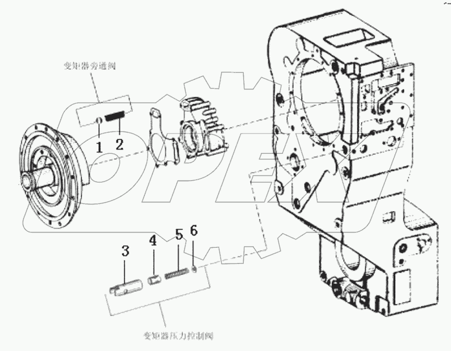  4644120 Control pressure valve