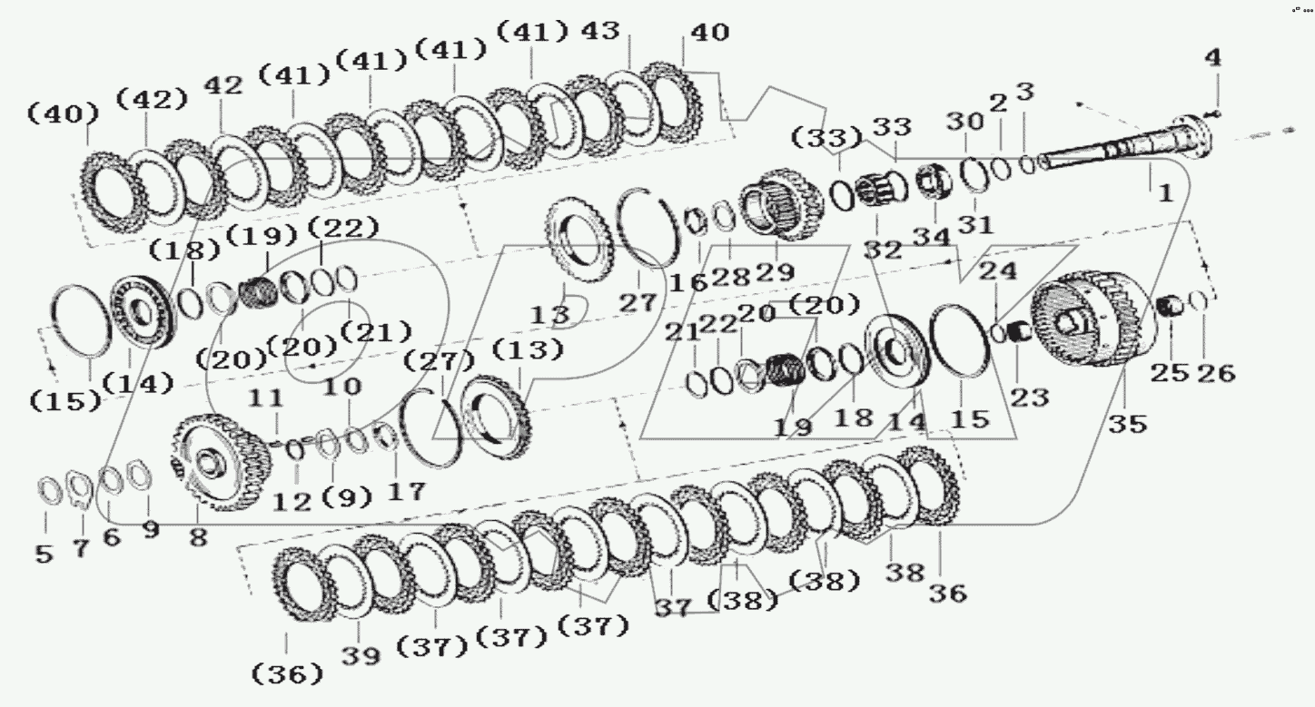  4644 151KV+K1 Clutch