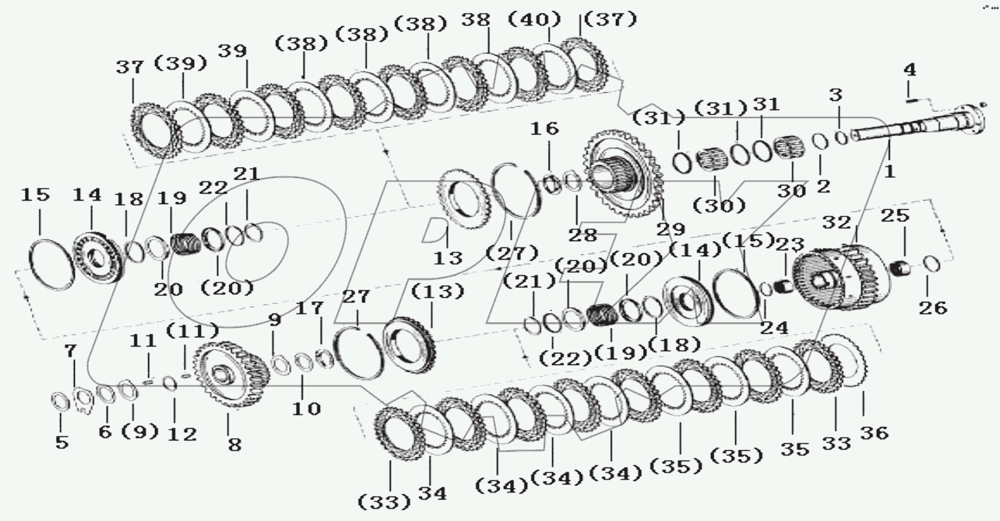  4644 152KR+K2 Clutch