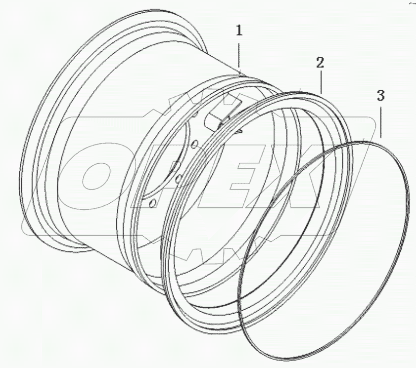  Rim 14.00/1.5-25 (371300)	