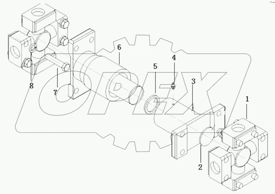  Drive shaft assembly