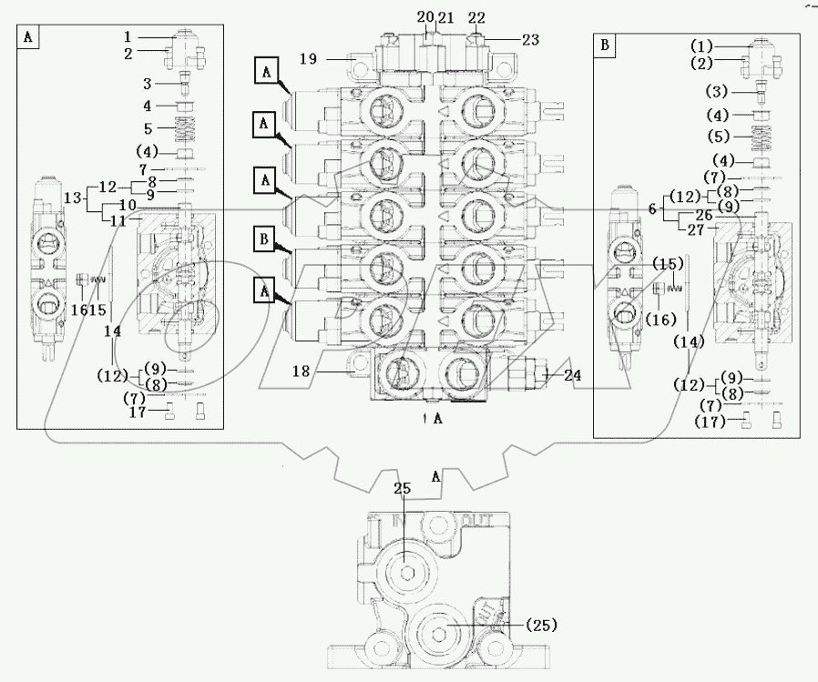  AX31368-4 (3100AX)	Control vavle
