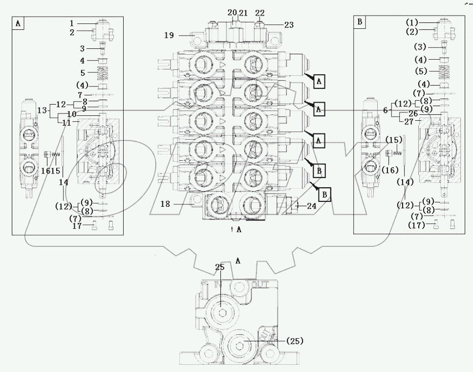  AX31368-5 (3100AX)	Control vavle
