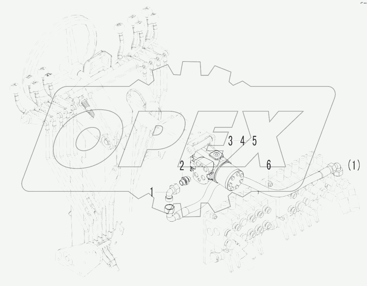  Steering gear assembly