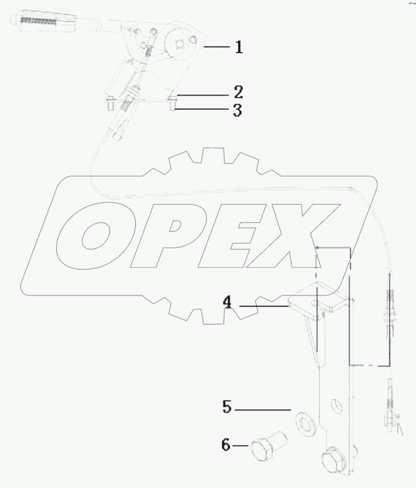  Parking brake assembly