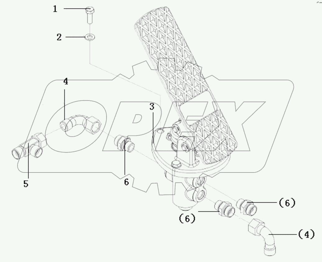  Brake valve assy