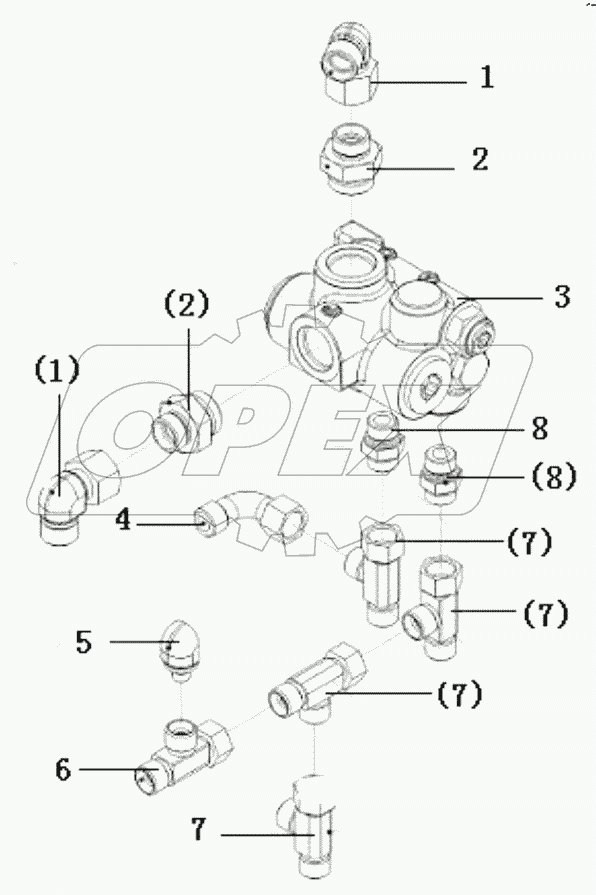  Prefill valve assembly