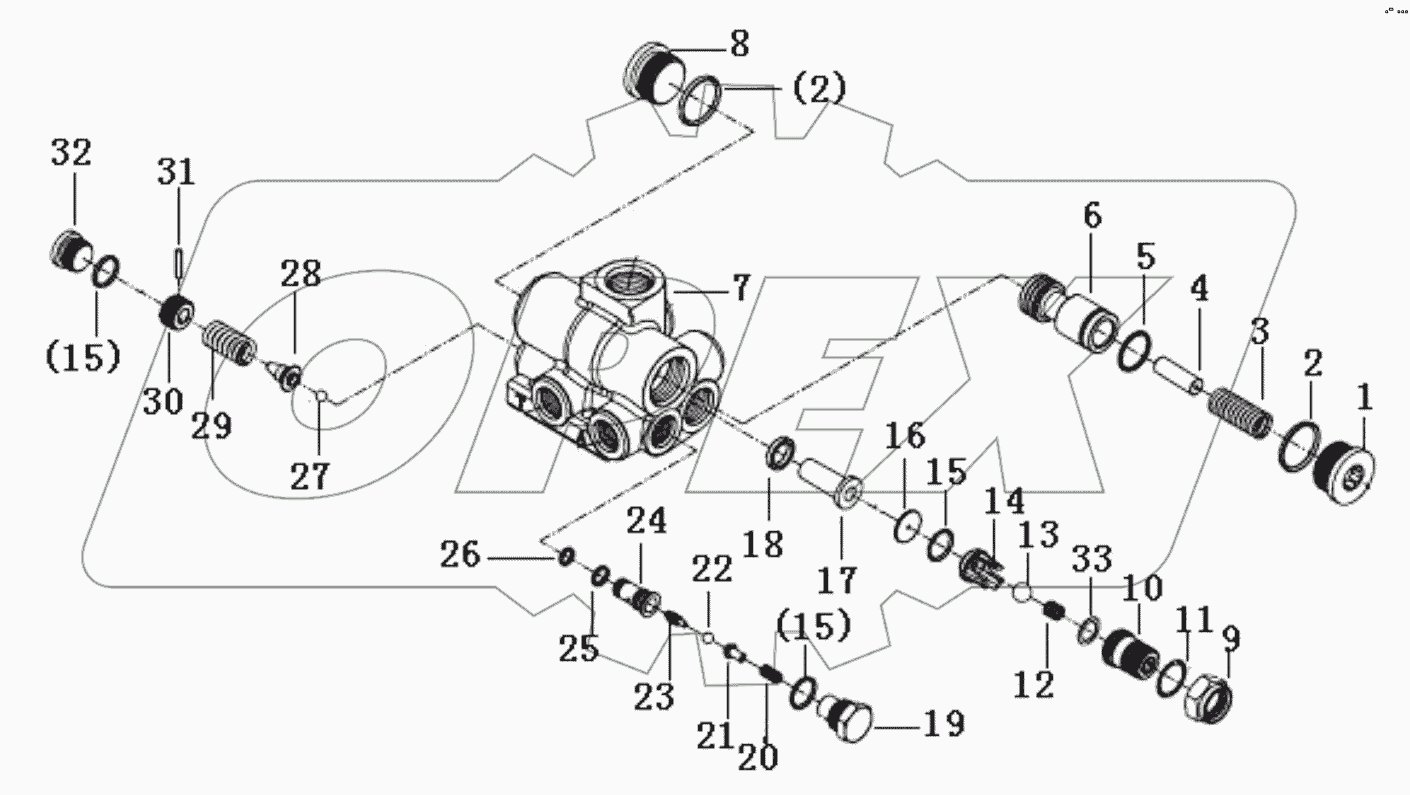  06-463-020 Control valve