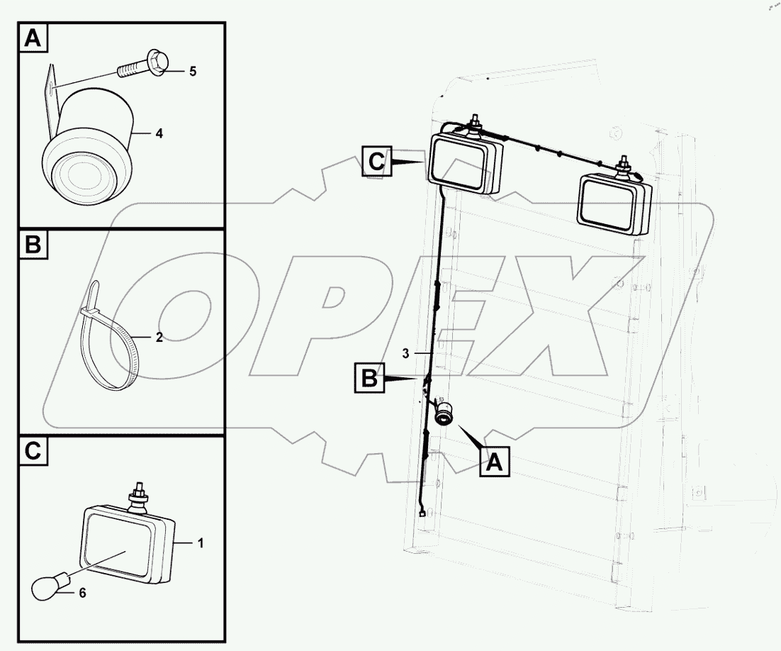  Engine hood electric system