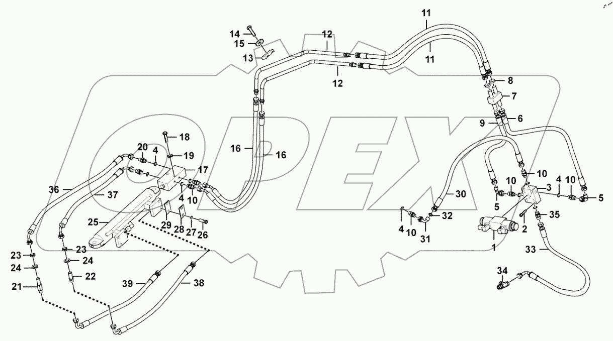  Quick coupler hydraulic system