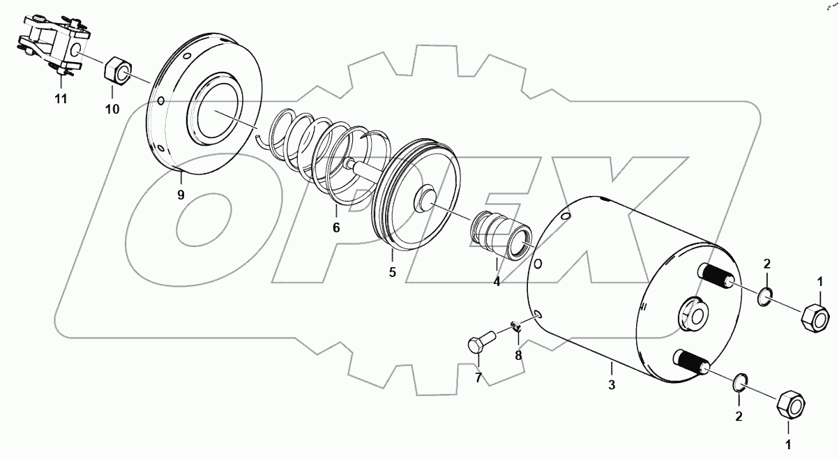  Brake cylinder