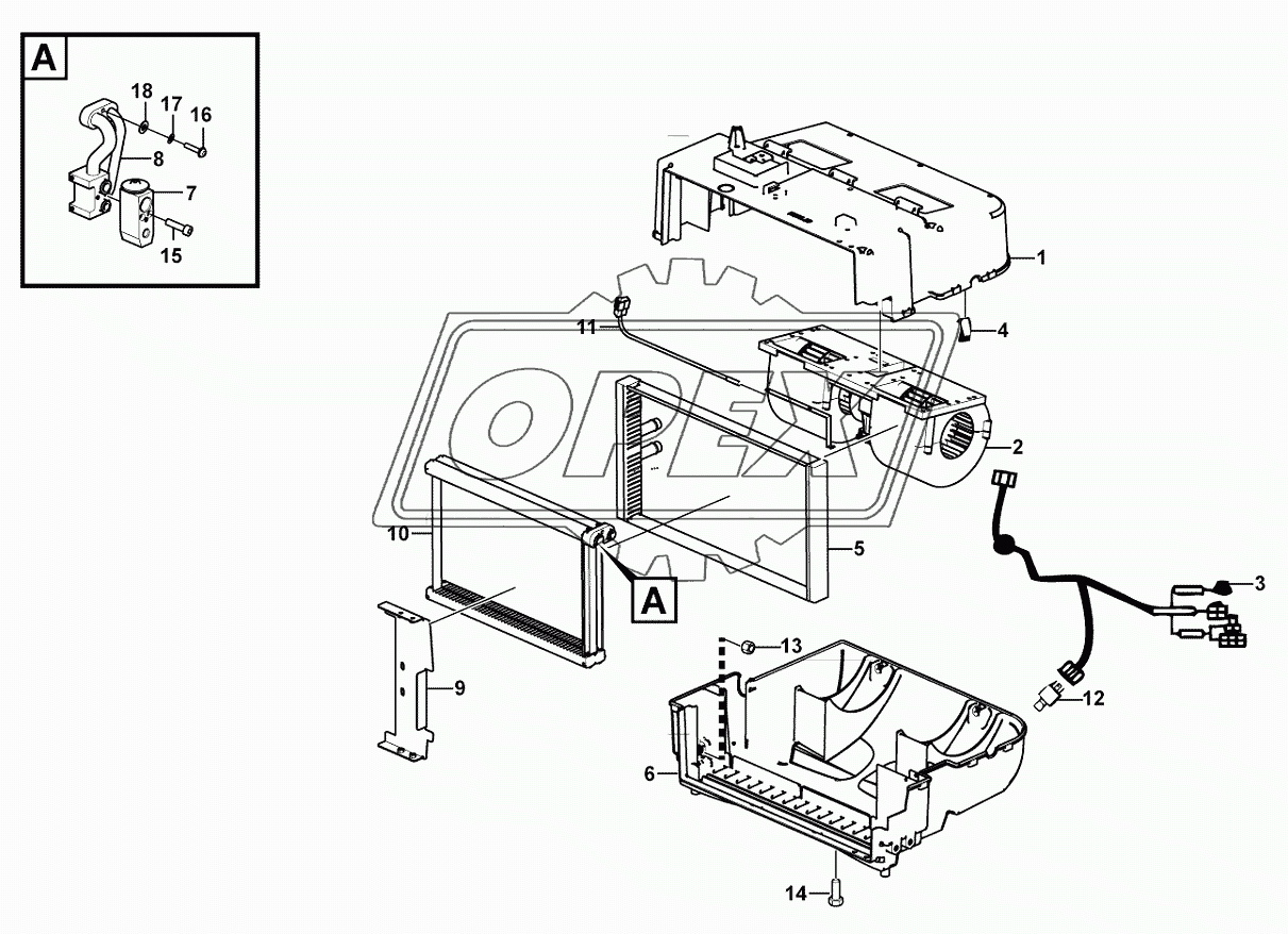 Evaporator system (330112)