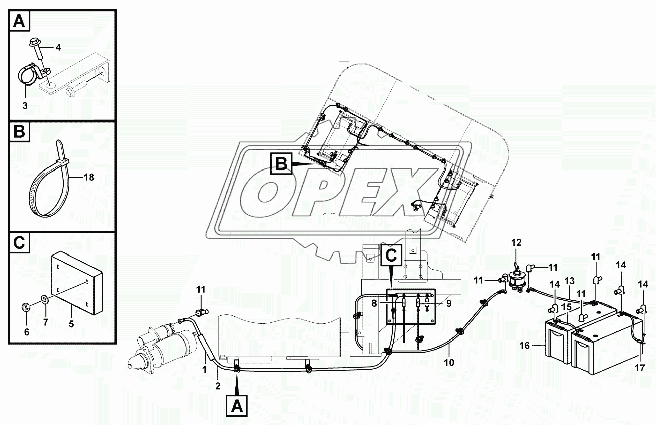 Electrical source assembly