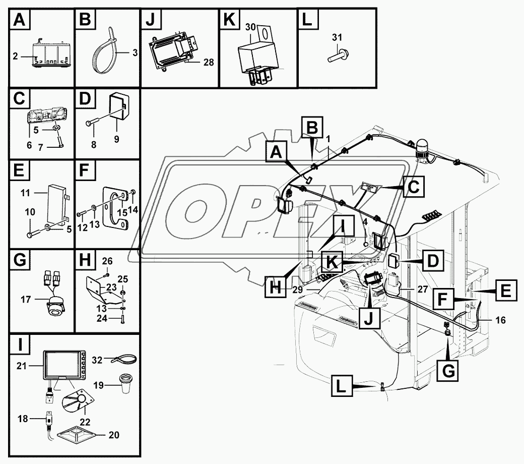 Cab electric system 2