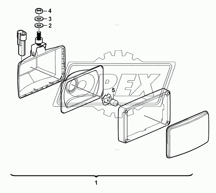 Work lamp (3713EE)