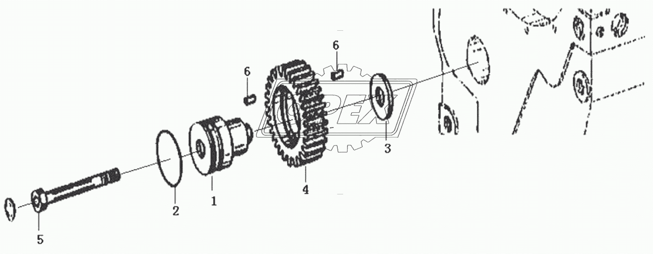 Drive shaft 4644 108 232