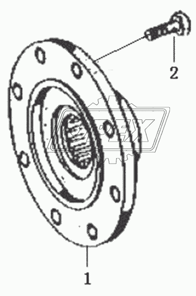 Companion flange 4644 103 467