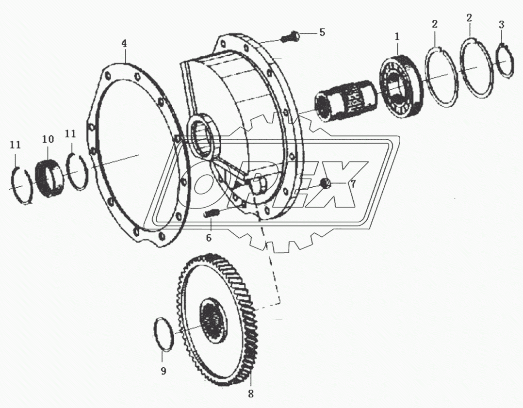 Input shaft 4644 154 080