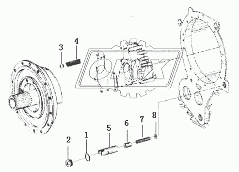 Input shaft 4644 120 213