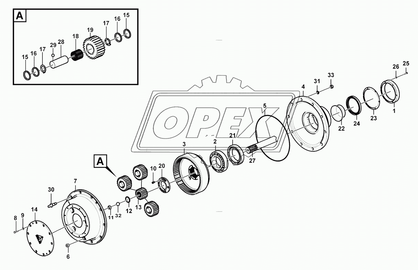 Hub reduction