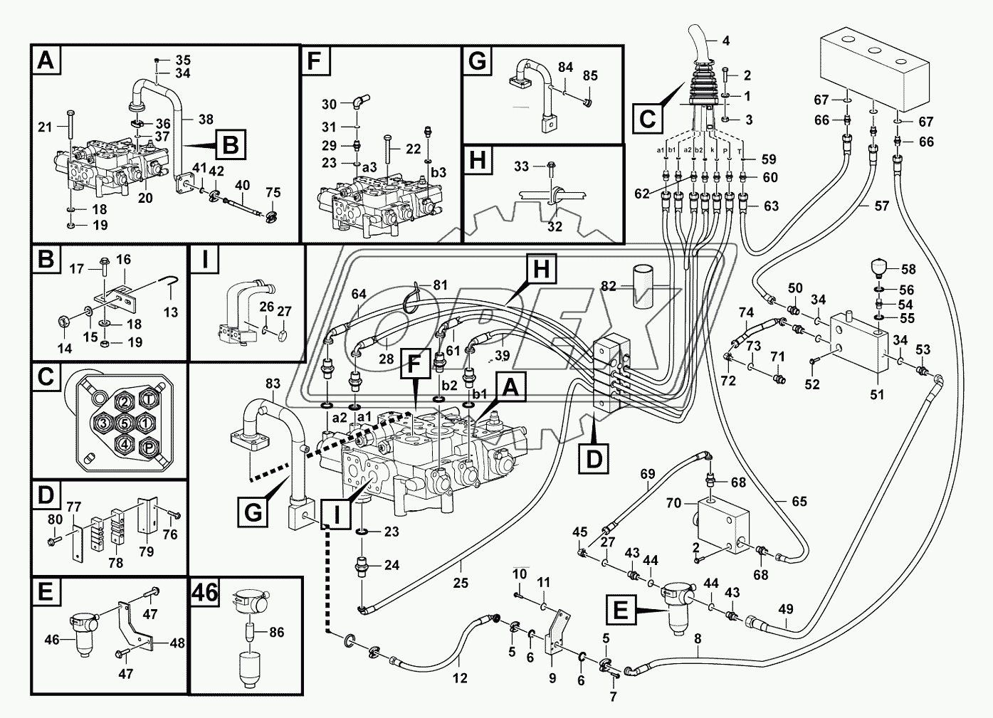 Hydraulic control assembly