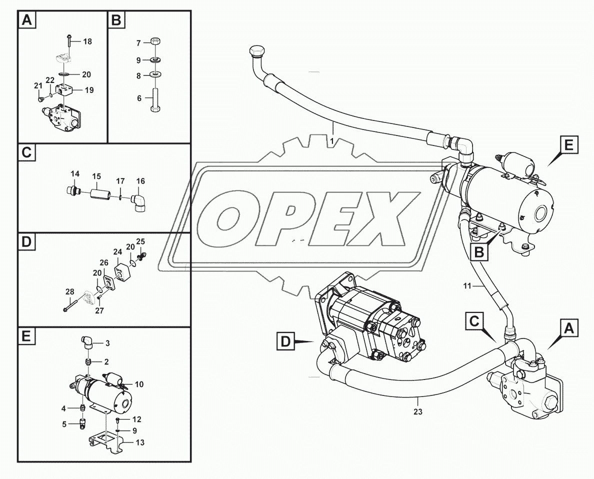 Emergency steering system