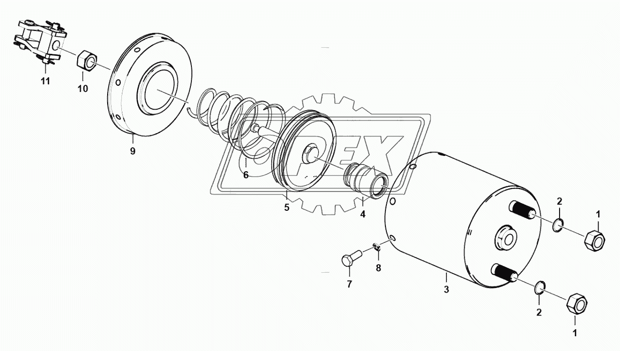 Brake cylinder