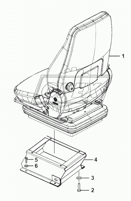 Driver seat system