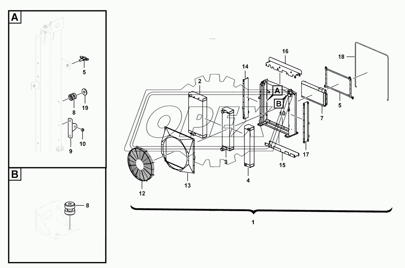 Radiator assembly