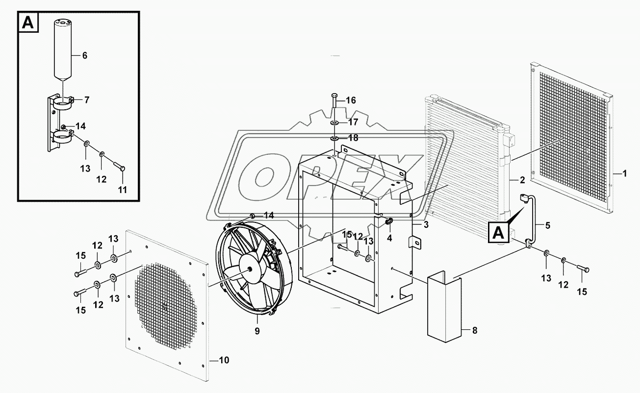 Condenser assembly (330112)