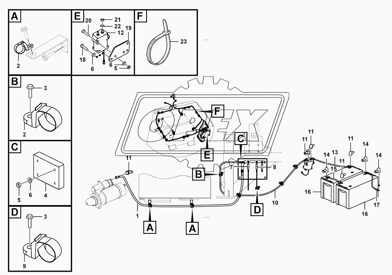 Electrical source assembly