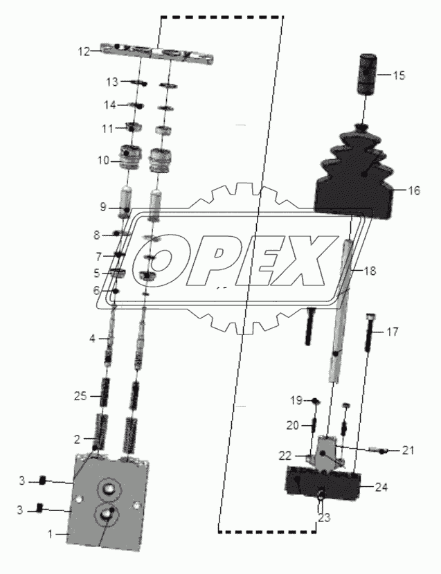 Control lever (331001)