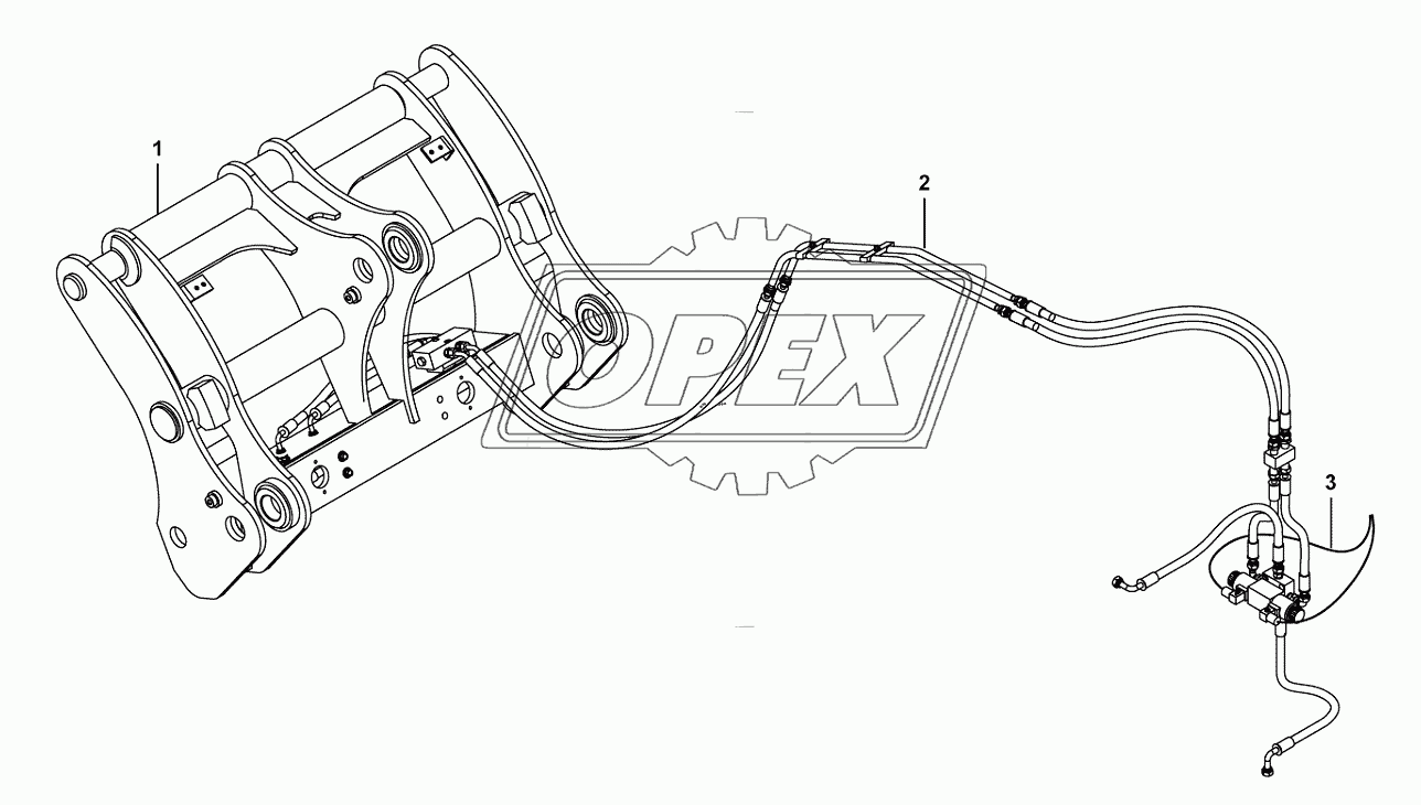 Quick-change equipment