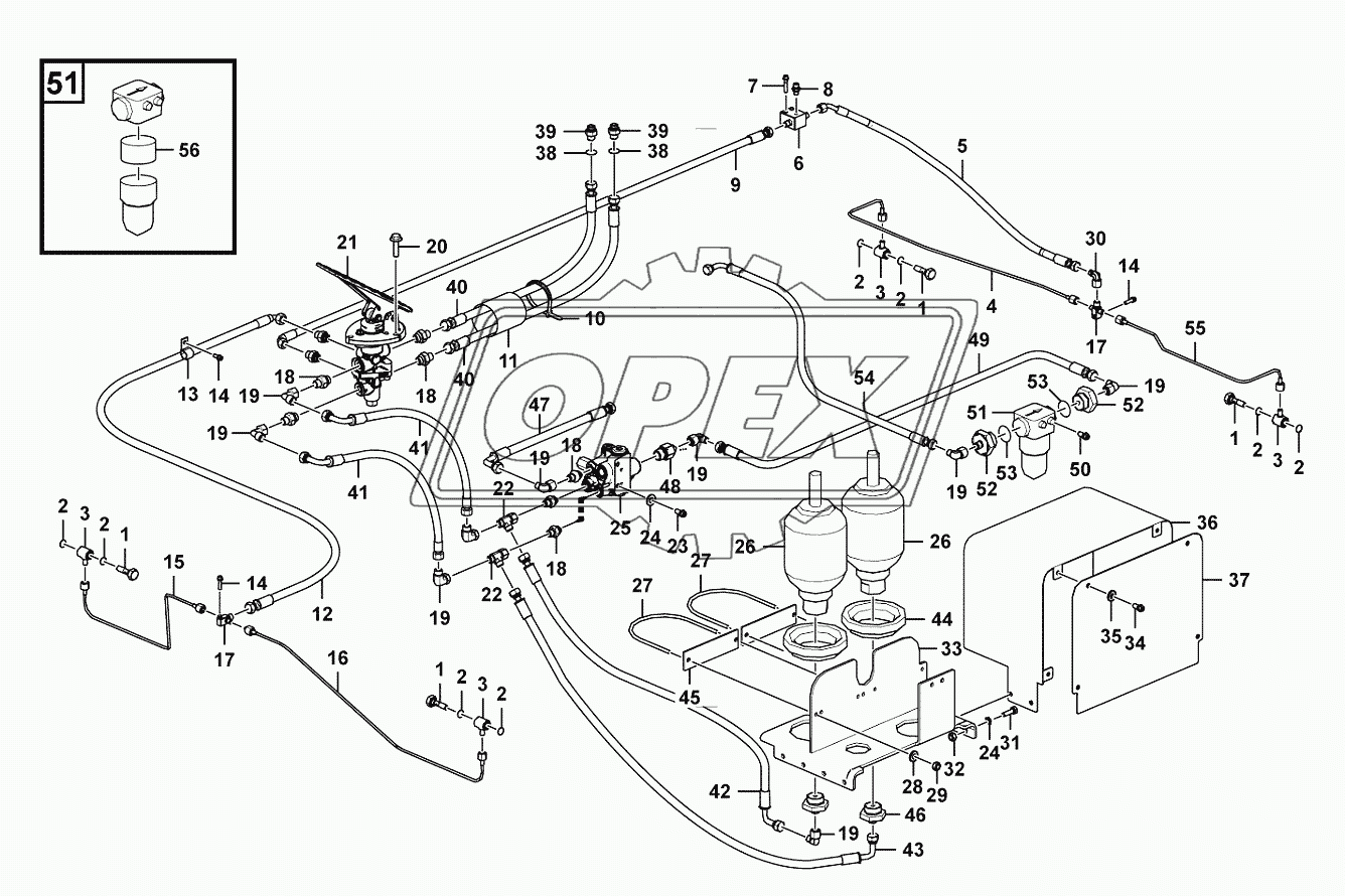 Service break assembly