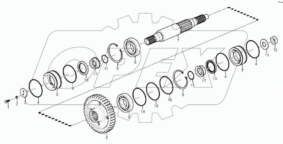  Output shaft