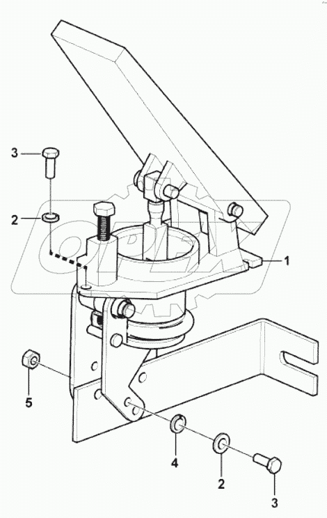  Accelerator pedal system
