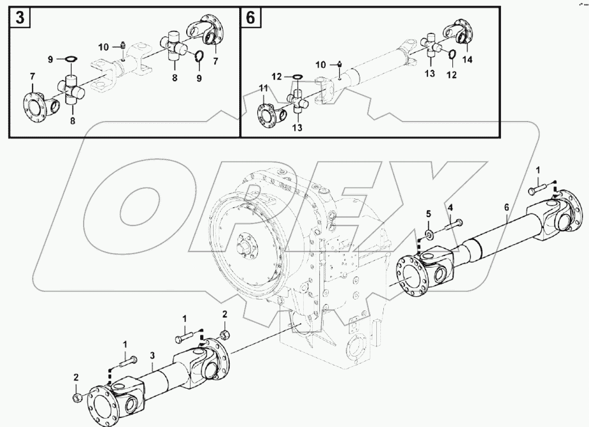  Drive shaft assembly