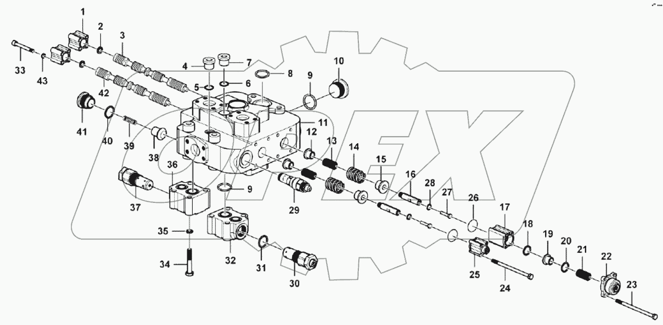  Control valve assembly