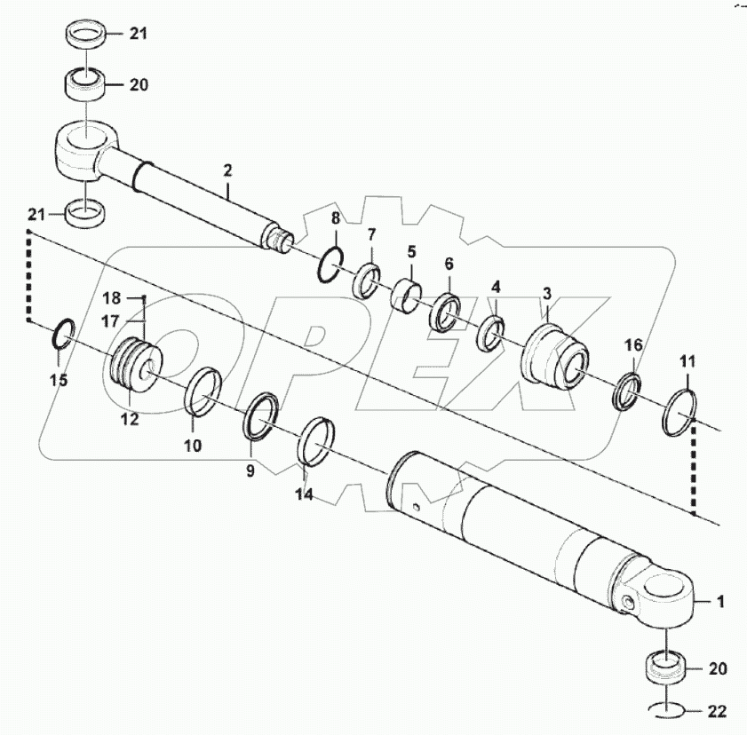  Steering cylinder