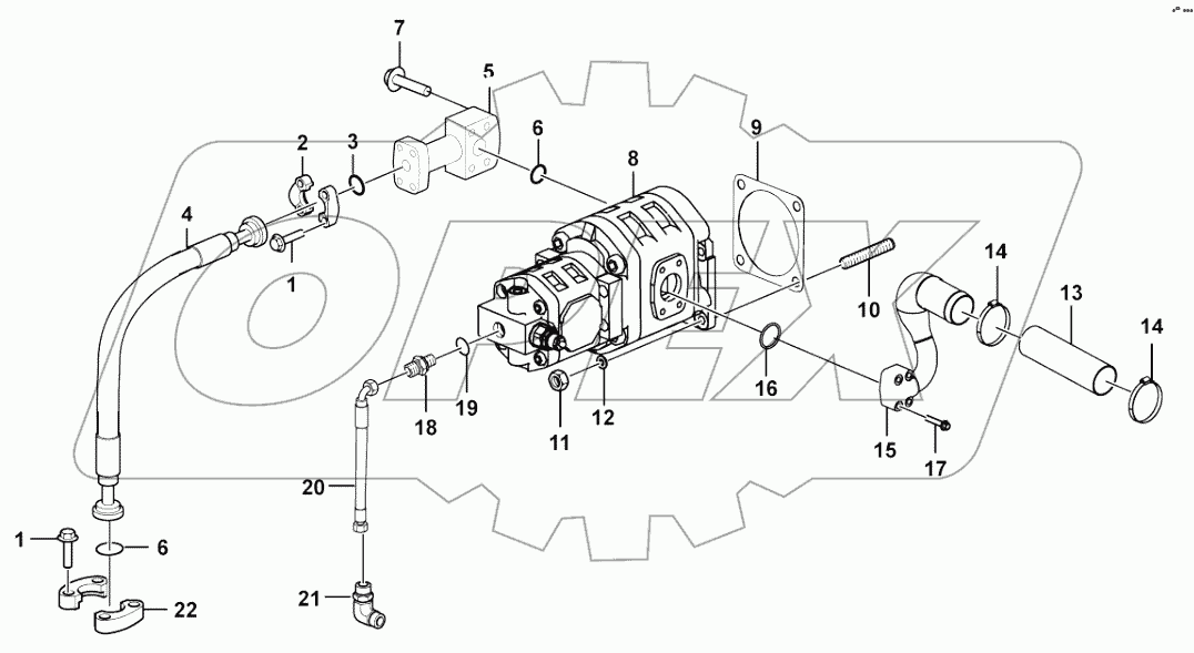  Steering pump system