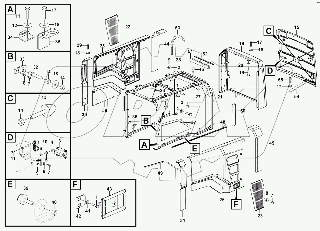  Engine bonnet assembly
