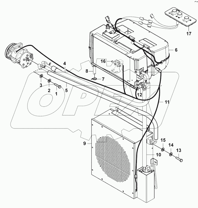  L958F Air conditioning unit